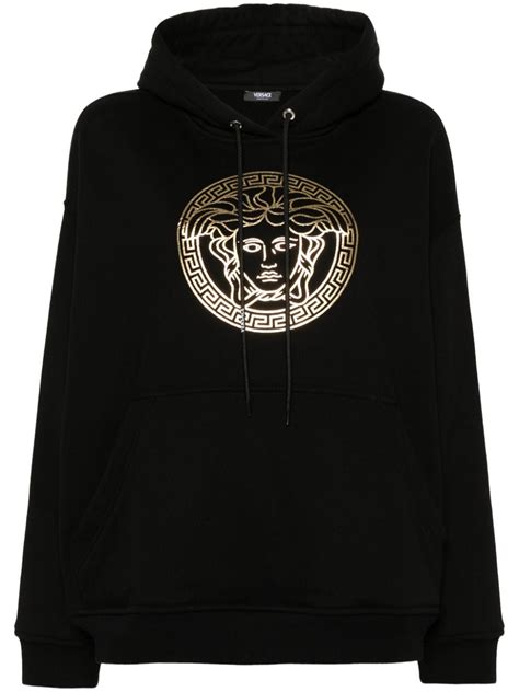 Versace Medusa Cotton Hoodie 